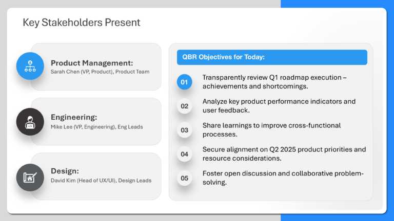 Professional QBR Slide Deck & Google Slides Theme 4