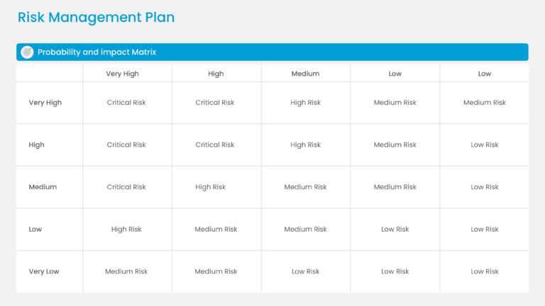 Project Risk Management Summary Presentation Template & Google Slides Theme 3