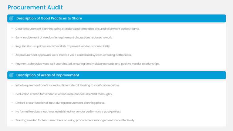 Supplier Performance Evaluation Slide Template & Google Slides Theme 2