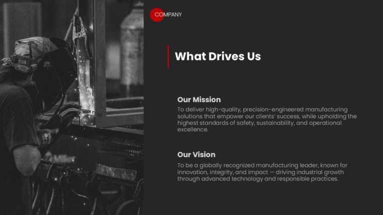 Manufacturing Company Introduction PPT Theme & Google Slides Theme 2