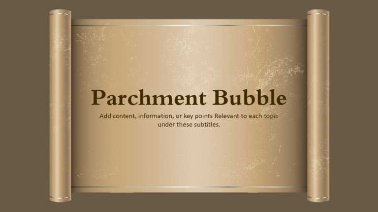 Parchment Bubble For PPT And Google Slides Theme 2