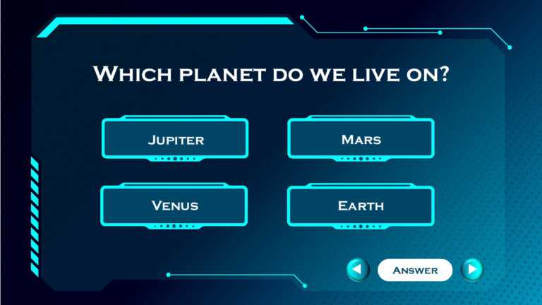 Animated Game Show Family Feud PowerPoint Template & Google Slides Theme 3
