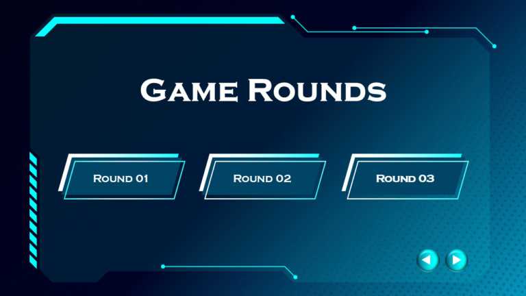 Animated Game Show Family Feud PowerPoint Template & Google Slides Theme 1