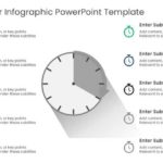 Circular Timer Infographic PowerPoint Template & Google Slides Theme 1