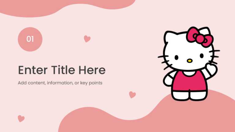 Hello Kitty PPT Template & Google Slides Theme 3