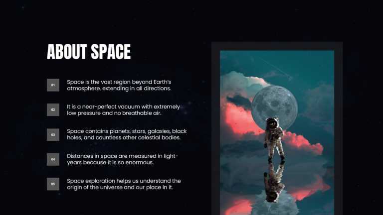 Space And Technology PPT & Google Slides Theme 2