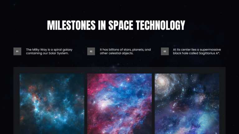 Space And Technology PPT & Google Slides Theme 3