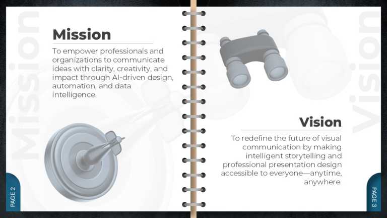 Animated Corporate Mission And Vision PPT Template & Google Slides Theme 1