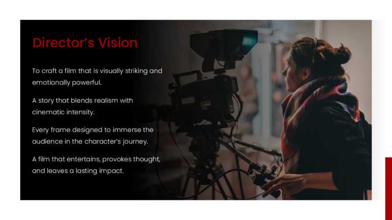 Film Pitch Deck PPT Template & Google Slides Theme 8