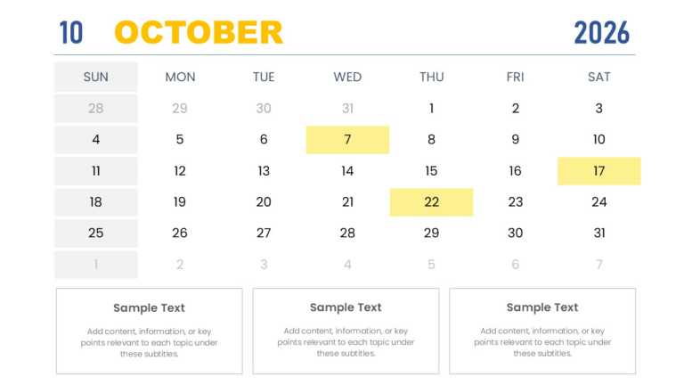 2026 Monthly Calendar With Milestones Presentation Template & Google Slides Theme 9
