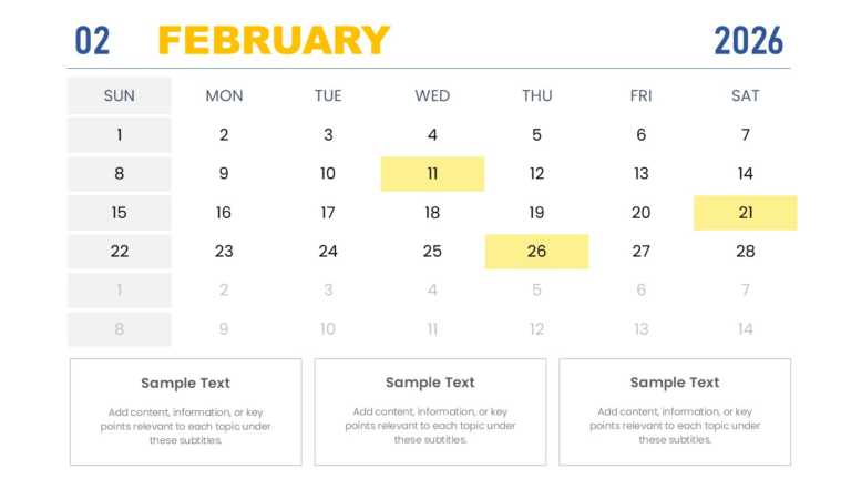2026 Monthly Calendar With Milestones Presentation Template & Google Slides Theme 1