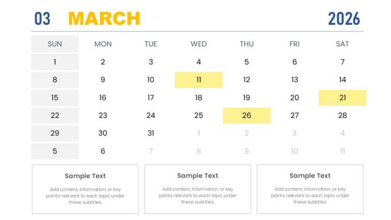 2026 Monthly Calendar With Milestones Presentation Template & Google Slides Theme 2