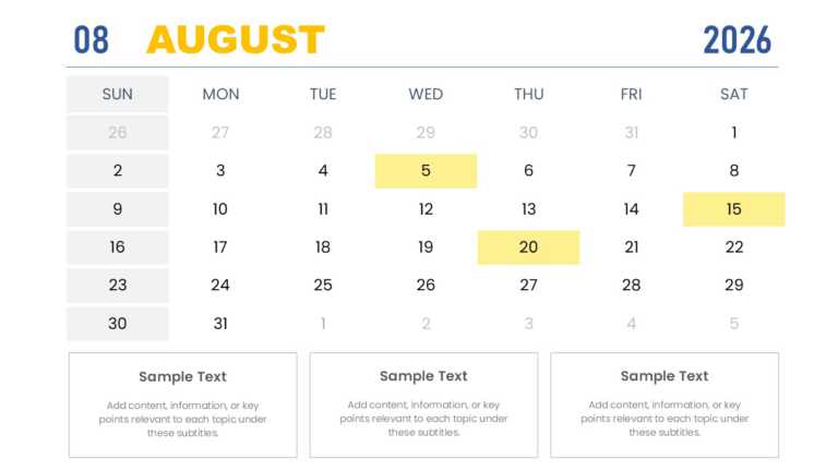 2026 Monthly Calendar With Milestones Presentation Template & Google Slides Theme 7