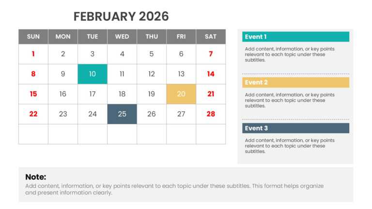 2026 Year At A Glance Calendar Presentation Template & Google Slides Theme 1