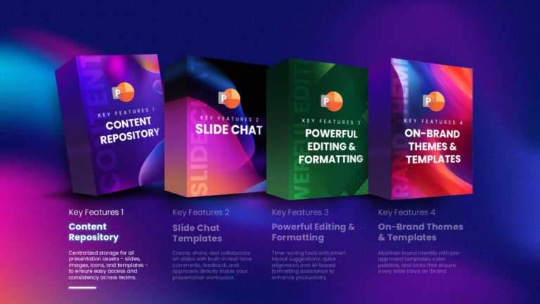 Animated Feature Box Presentation Template & Google Slides Theme 3