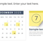 Detailed 2026 Calendar With Highlights Presentation Template  & Google Slides Theme 11