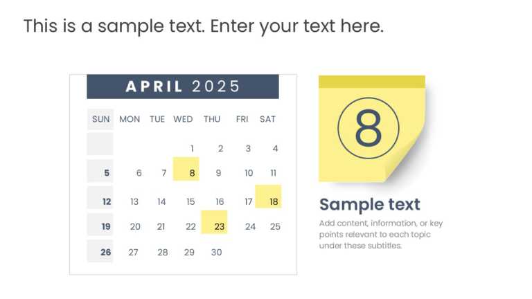 Detailed 2026 Calendar With Highlights Presentation Template  & Google Slides Theme 3