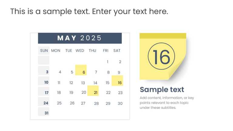 Detailed 2026 Calendar With Highlights Presentation Template  & Google Slides Theme 4