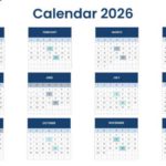 2026 Google Slides And PowerPoint Calendar Template Theme 53