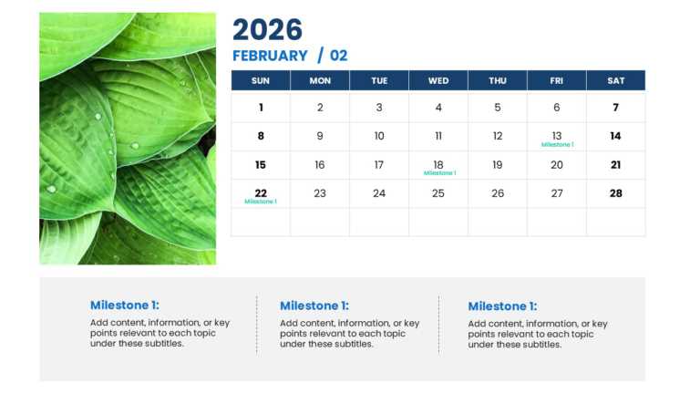 2026 Google Slides And PowerPoint Calendar Template Theme 2