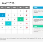2026 Google Slides And PowerPoint Calendar Template Theme 21