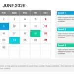 2026 Google Slides And PowerPoint Calendar Template Theme 22