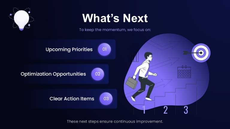 Animated Purple Company Overview PPT Template & Google Slides Theme 11