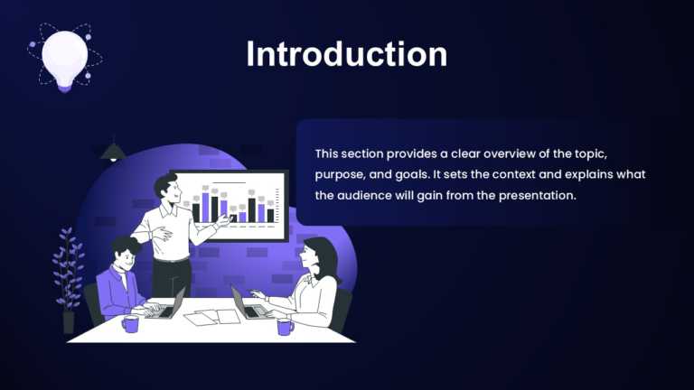 Animated Purple Company Overview PPT Template & Google Slides Theme 3