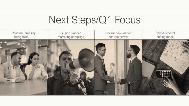 Business Review Summary Presentation Template & Google Slides Theme 1