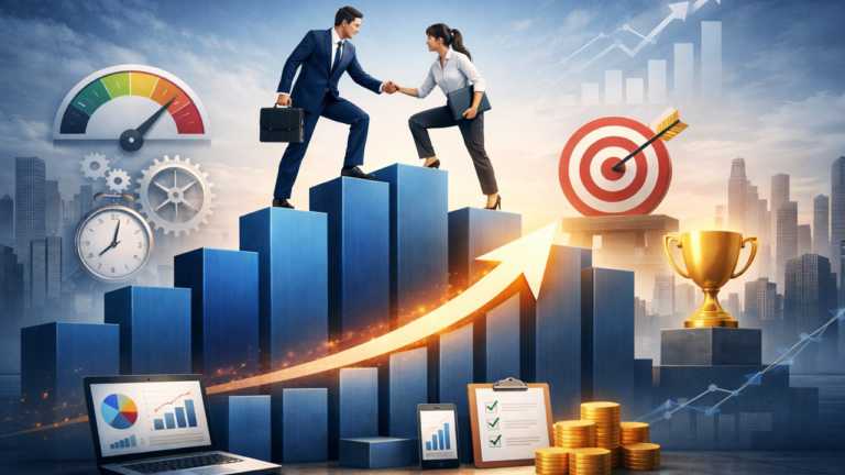 Animated Team Growth Strategy Presentation Template & Google Slides Theme 5