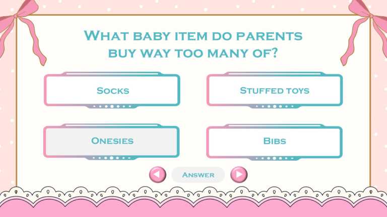 Baby Shower Family Feud PowerPoint Template & Google Slides Theme 3