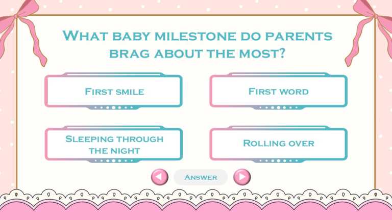 Baby Shower Family Feud PowerPoint Template & Google Slides Theme 7