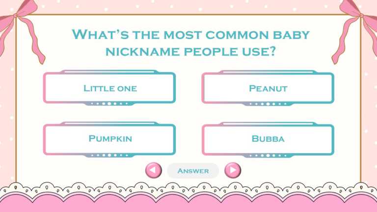 Baby Shower Family Feud PowerPoint Template & Google Slides Theme 8
