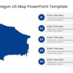 Portland Oregon US Map PowerPoint Template & Google Slides Theme 1
