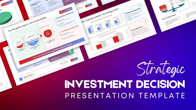 Strategic Investment Decision Presentation template 