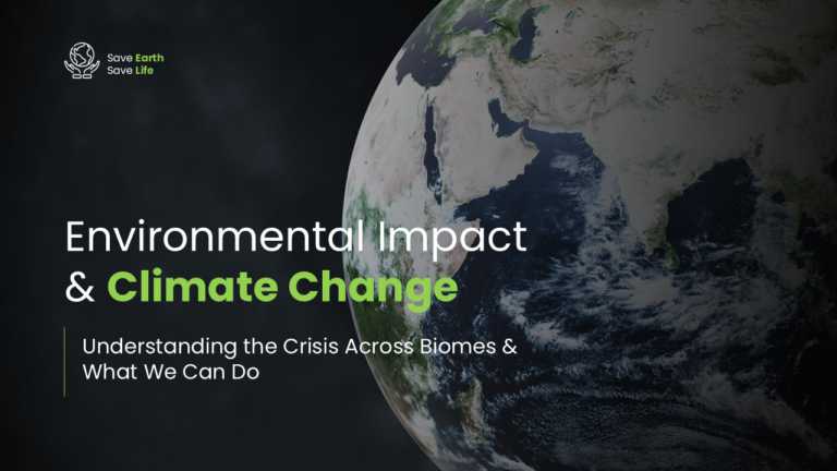 Animated Global Climate Change Impact Presentation Template