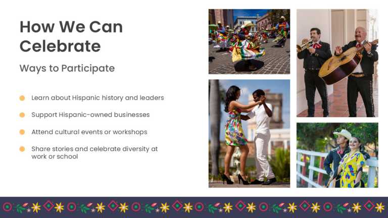 Hispanic Heritage Google Slide Background & Google Slides Theme 5