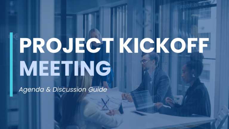 Project Meeting Agenda PowerPoint And Google Slides Template Theme