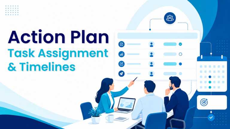 Action Plan Task Assignment And Timeline PowerPoint And Google Slides Template
